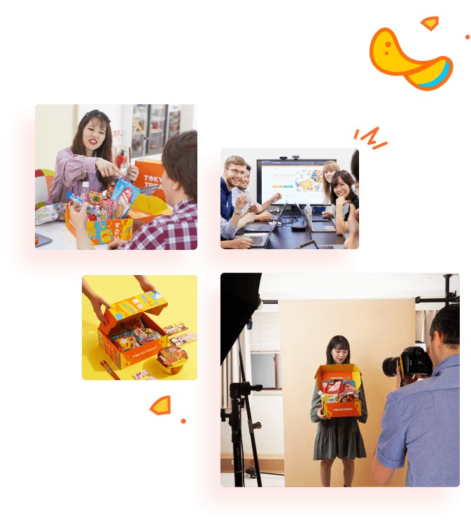 Pictures of TokyoTreat team members